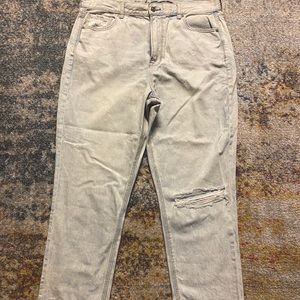 New AE Distressed Boyfriend Jeans